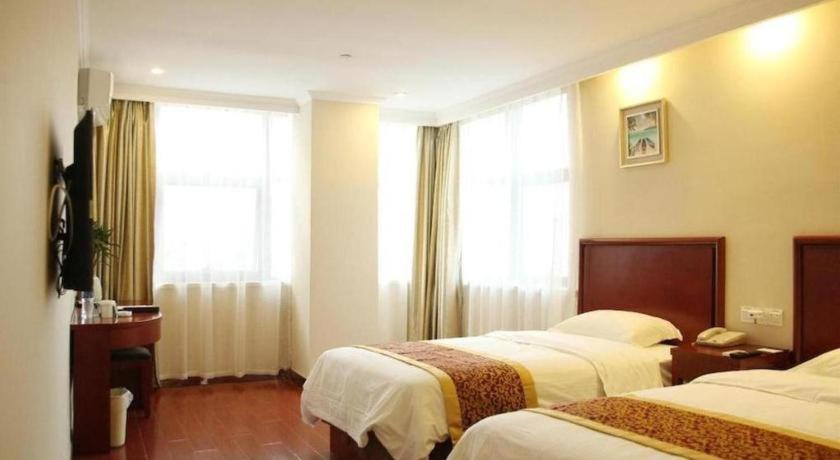 Greentree Inn Linyi Feixian Jianshe Road Express Hotel Exterior foto