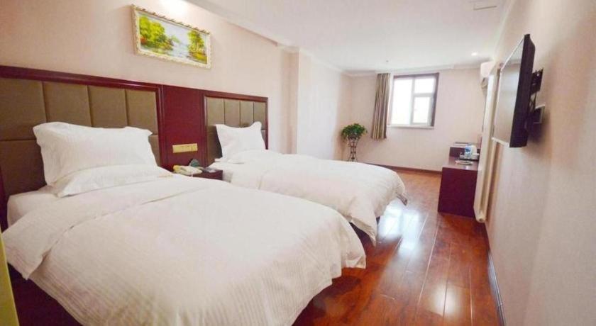 Greentree Inn Linyi Feixian Jianshe Road Express Hotel Exterior foto